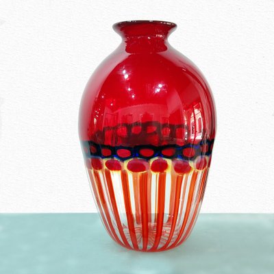 Murrine Incatenate Vase by Anzolo Fuga-TIT-1262813