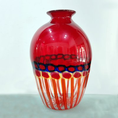 Murrine Incatenate Vase by Anzolo Fuga-TIT-1262813