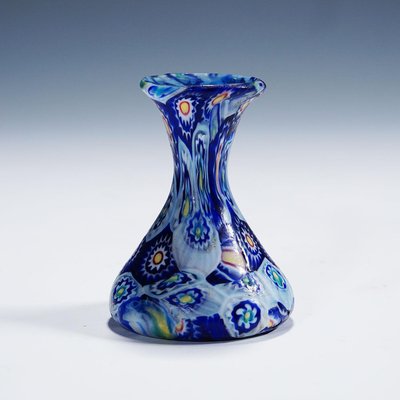 Murrine Vases attributed to Fratelli Toso, Murano, 1890s, Set of 5-KJP-1803455