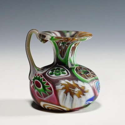 Murrines Pitcher from Toso Millefiori, Murano, 1890s-KJP-1398803