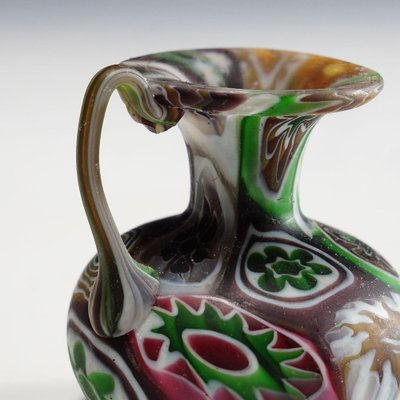 Murrines Pitcher from Toso Millefiori, Murano, 1890s-KJP-1398803