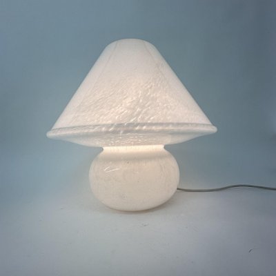 Mushroom Glass Table Lamp from Limburg Glashütte, 1970s-BGP-1813973