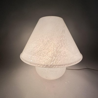 Mushroom Glass Table Lamp from Limburg Glashütte, 1970s-BGP-1813973