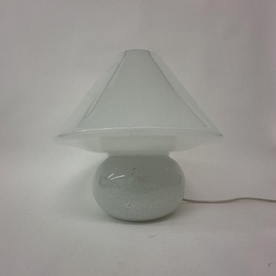 Mushroom Glass Table Lamp from Limburg Glashütte, 1970s-BGP-1813973