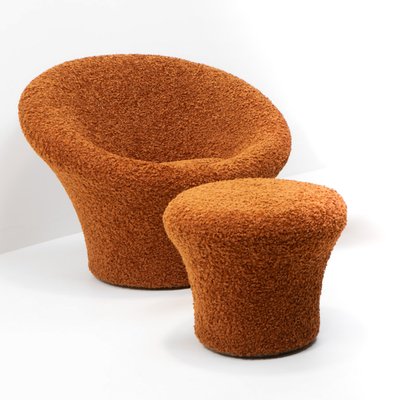 Mushroom Lounge Chair and Ottoman by Pierre Paulin for Artifort, 1990s, Set of 2-TJQ-1972659