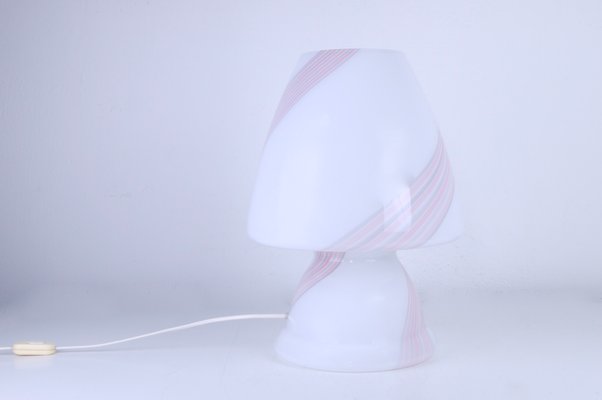 Mushroom Murano Glass Table Lamp, 1980s-XSG-875692