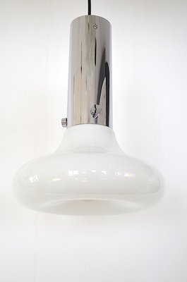 Mushroom Pendant Lamp from Glashütte Limburg, 1960s-OV-872538