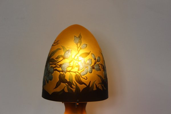 Mushroom Table Lamp by Gallé, 1980s-BCR-2043345