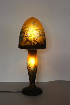 Mushroom Table Lamp by Gallé, 1980s-BCR-2043345