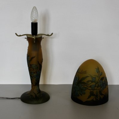 Mushroom Table Lamp by Gallé, 1980s-BCR-2043345