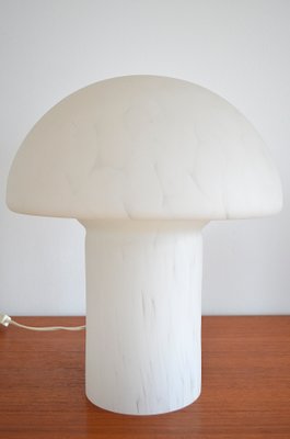 Mushroom Table Lamp in Opaline Glass from Peill & Putzler-OV-2026982