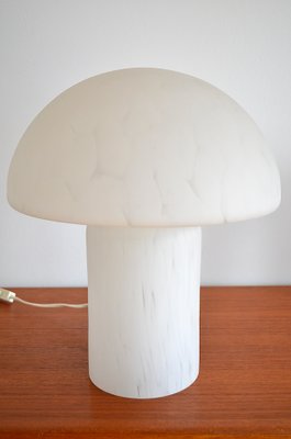 Mushroom Table Lamp in Opaline Glass from Peill & Putzler-OV-2026982