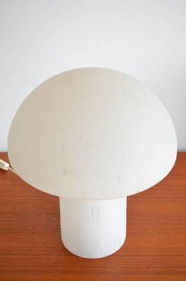 Mushroom Table Lamp in Opaline Glass from Peill & Putzler-OV-2026982