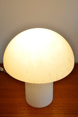 Mushroom Table Lamp in Opaline Glass from Peill & Putzler-OV-2026982