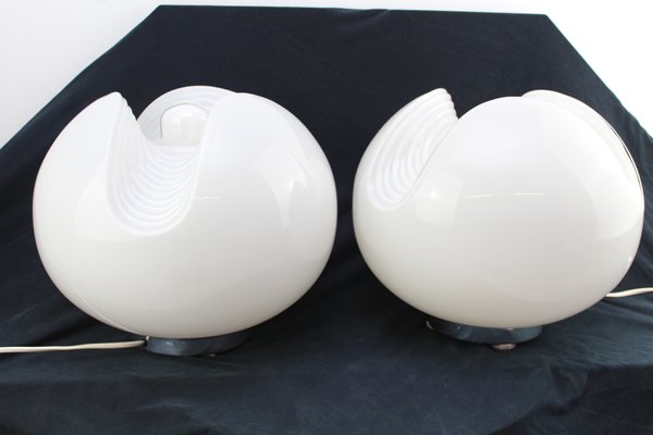 Mushroom Table Lamps from Peill & Putzler, 1960s, Set of 2-ZWH-787470