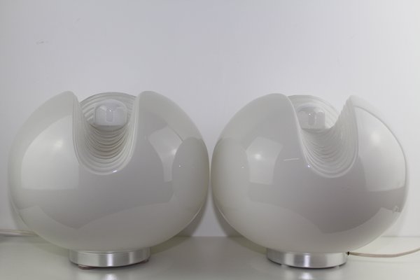 Mushroom Table Lamps from Peill & Putzler, 1960s, Set of 2-ZWH-787470