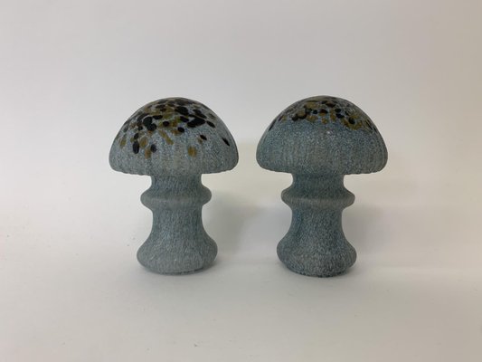 Mushrooms by Monica Backstrom for Kosta Boda, 1970s, Set of 5-BGP-733859