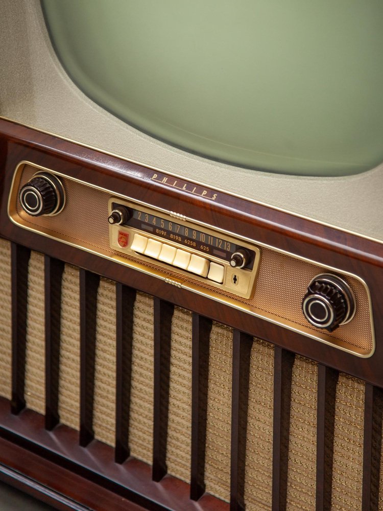 Music Box and Speakers from De Coene Furniture, 1956