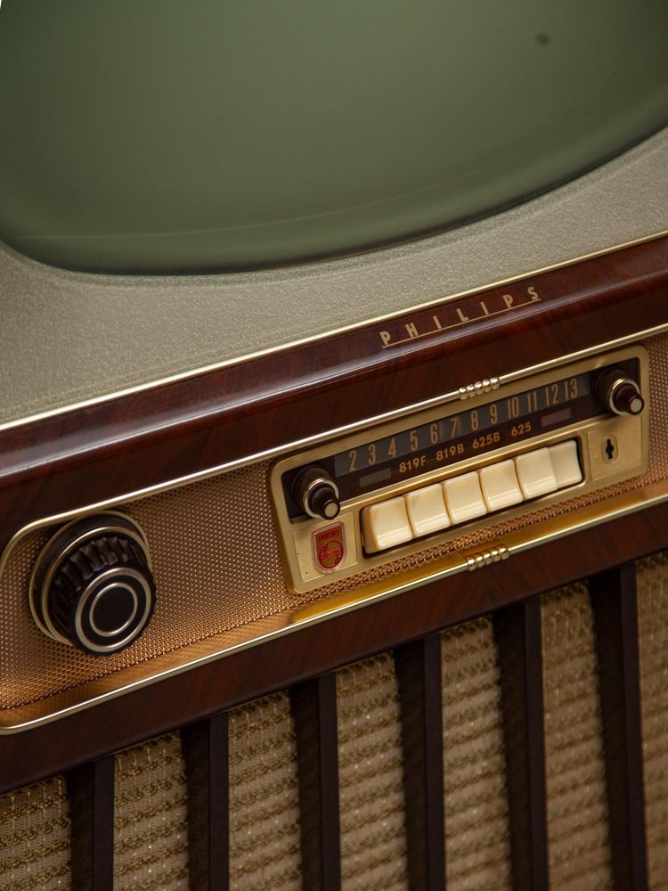 Music Box and Speakers from De Coene Furniture, 1956