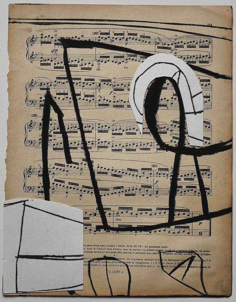 Musical Notes Mixed Media by Tommaso Cascella, 2009