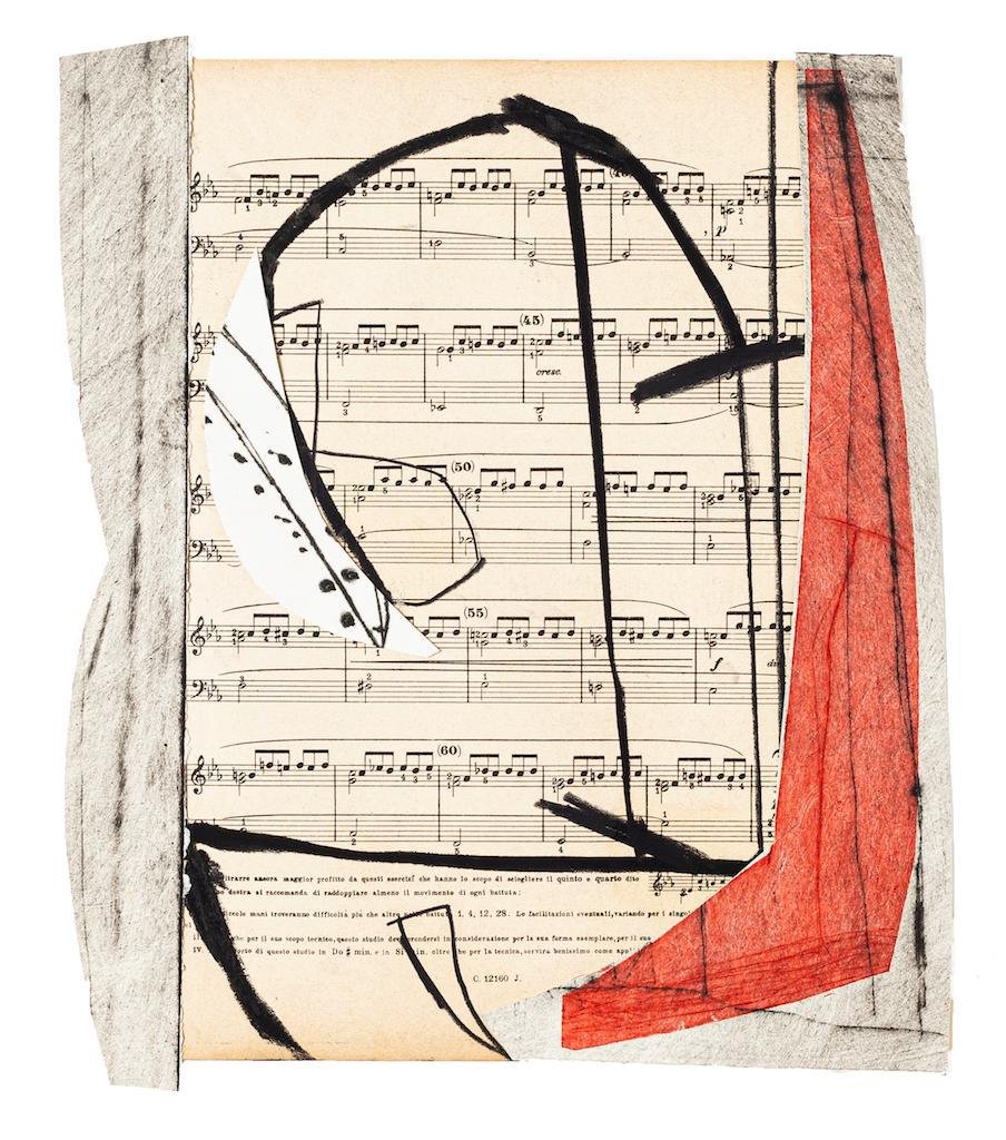 Musical Notes Mixed Media by Tommaso Cascella, 2009