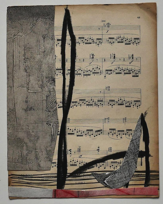 Musical Notes Mixed Media by Tommaso Cascella, 2009