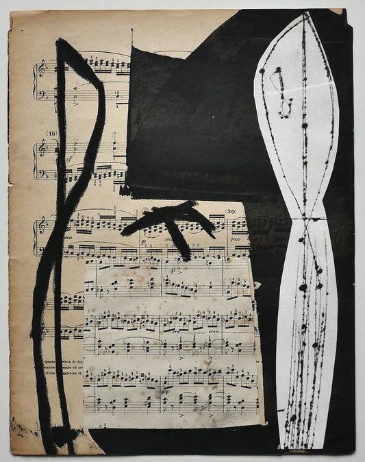 Musical Notes Mixed Media by Tommaso Cascella, 2009