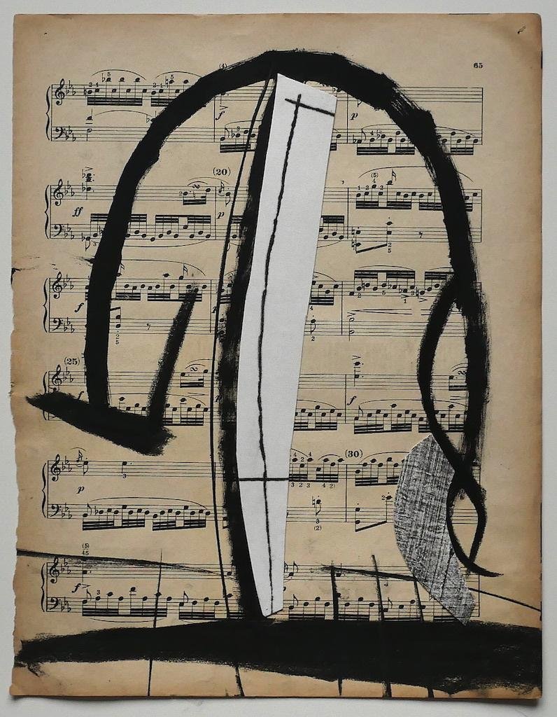 Musical Notes Mixed Media by Tommaso Cascella, 2009