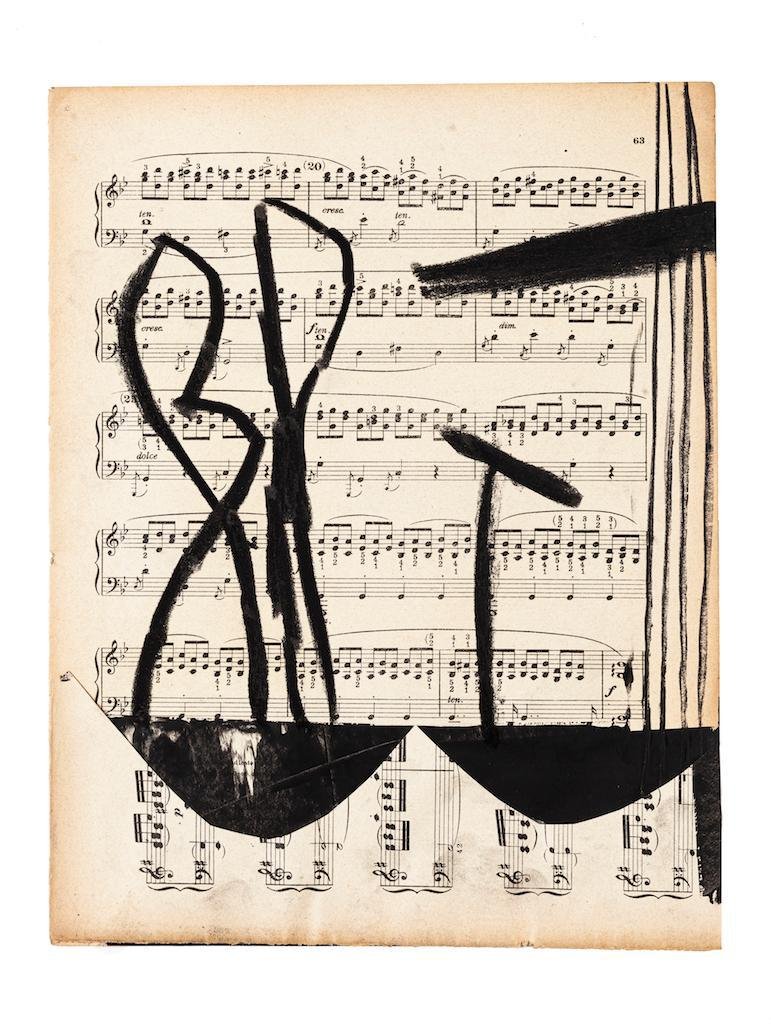 Musical Notes Mixed Media by Tommaso Cascella, 2009