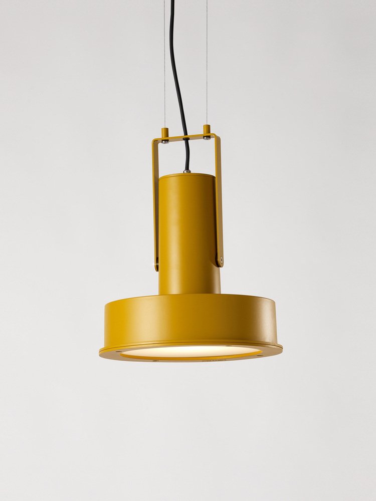 Mustard Arne Domus Pendant Lamp by Santa & Cole