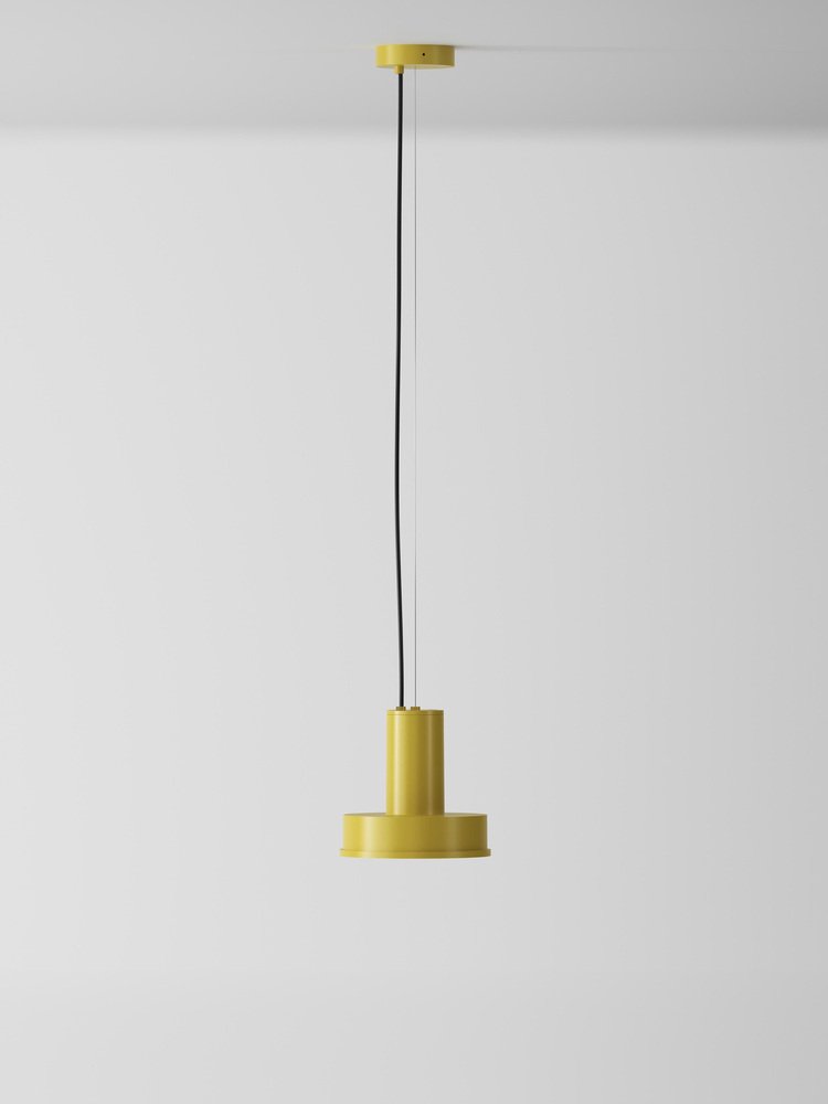 Mustard Arne S Domus Pendant Lamp by Santa & Cole