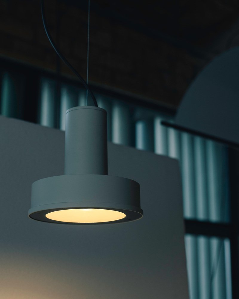 Mustard Arne S Domus Pendant Lamp by Santa & Cole