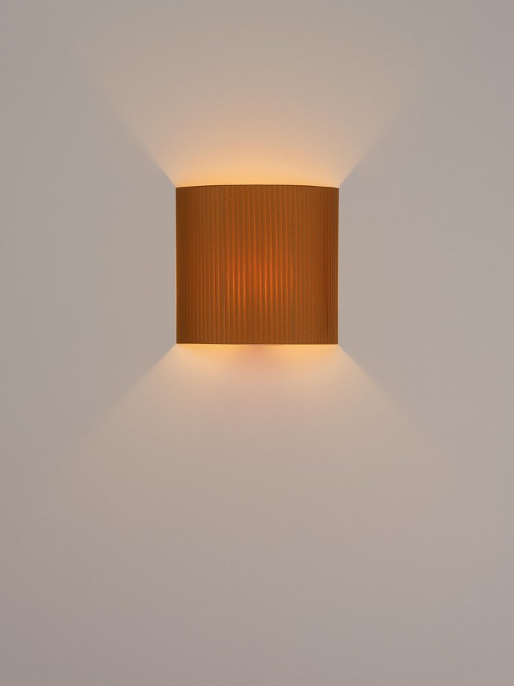 Mustard Clue Square Wall Lamp by Santa & Cole