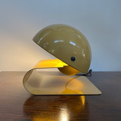 Mustard Color Table Lamp from Guzzini, 1976-BVG-1745996