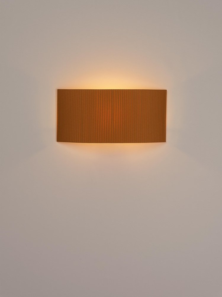 Mustard Comodín Rectangular Wall Lamp by Santa & Cole