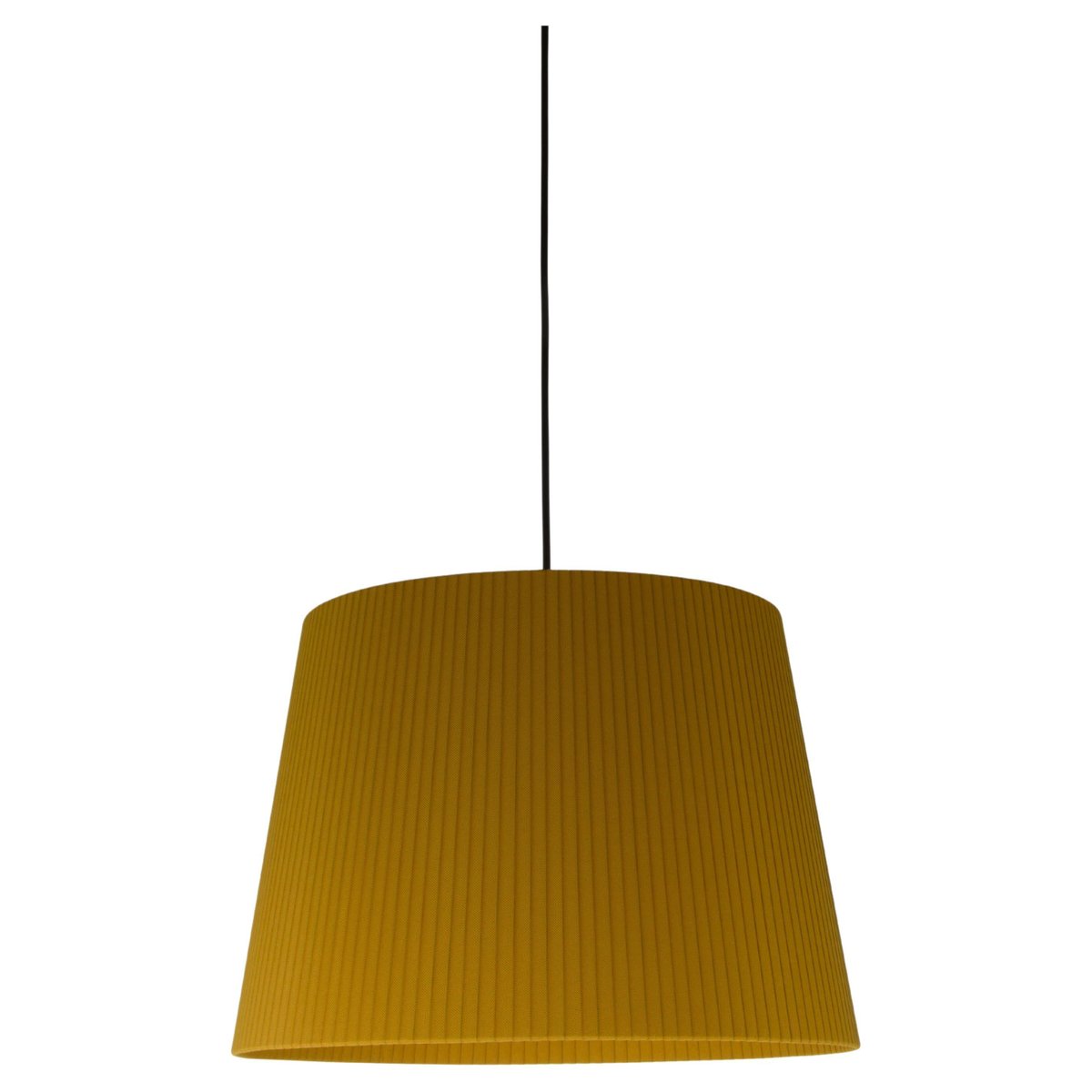 Mustard Sísísí Cónicas GT1 Pendant Lamp by Santa & Cole