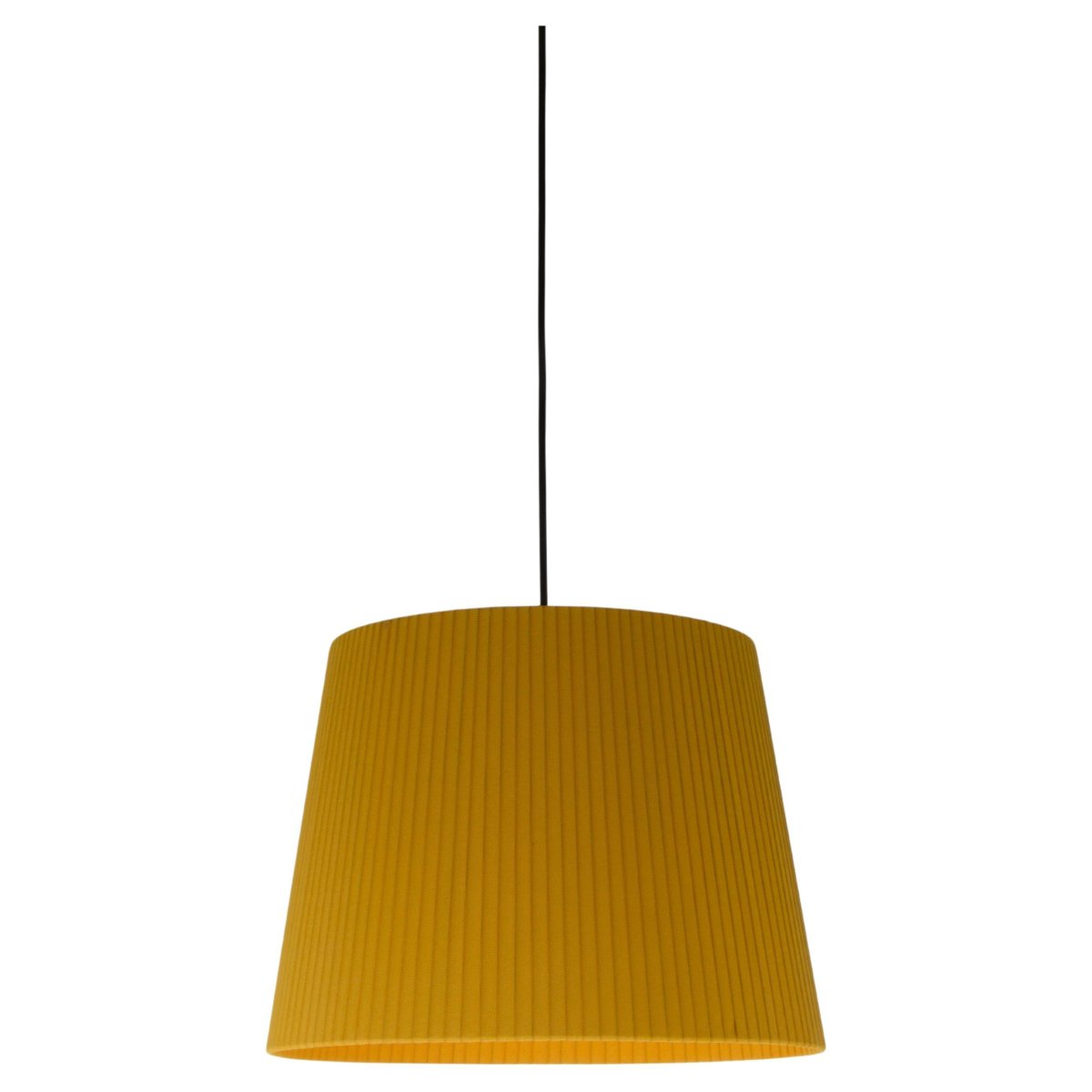 Mustard Sísísí Cónicas GT3 Pendant Lamp by Santa & Cole