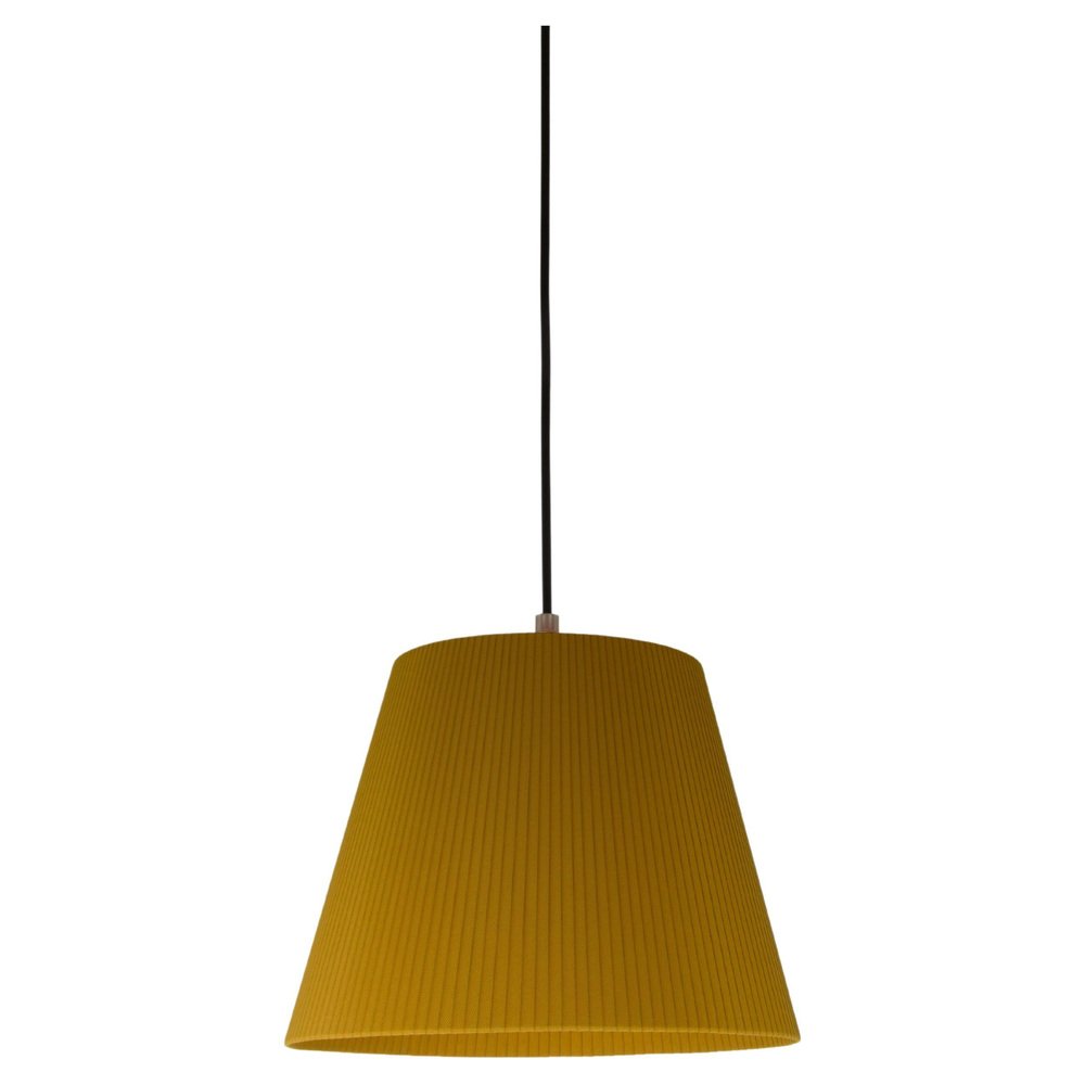 Mustard Sísísí Cónicas MT1 Pendant Lamp by Santa & Cole