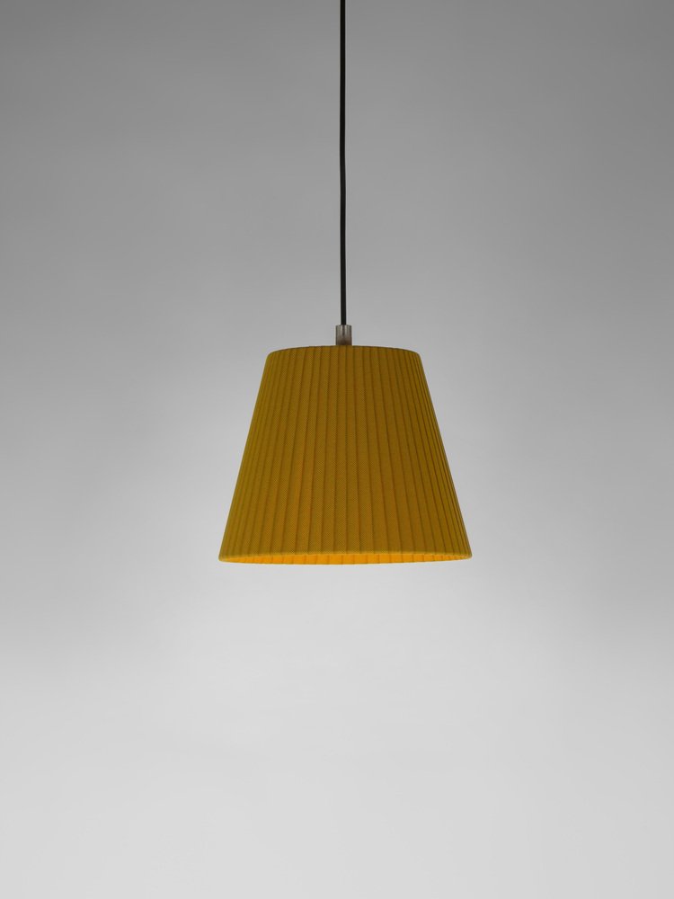 Mustard Sísísí Cónicas Pt1 Pendant Lamp by Santa & Cole