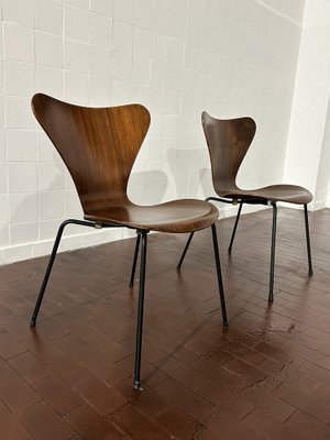 N. 3107 Chair in Teak by Arne Jacobsen for Fritz Hansen, 1966-ORR-1811531