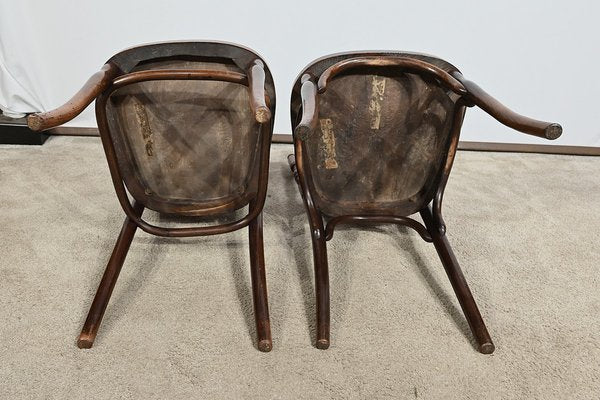 N ° 67 Dining Chairs by Jacob & Josef Kohn, 1900s, Set of 2-RVK-1763072