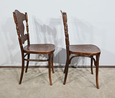 N ° 67 Dining Chairs by Jacob & Josef Kohn, 1900s, Set of 2-RVK-1763072