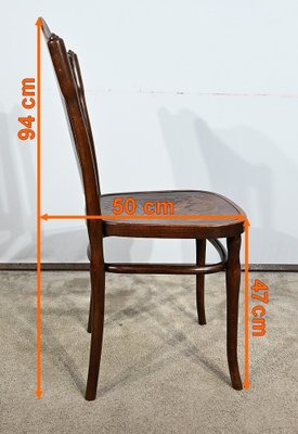 N ° 67 Dining Chairs by Jacob & Josef Kohn, 1900s, Set of 4-RVK-1763066