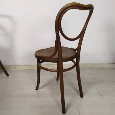 N28 Heart Chairs from Thonet, 1890s, Set of 5-EAD-1742709