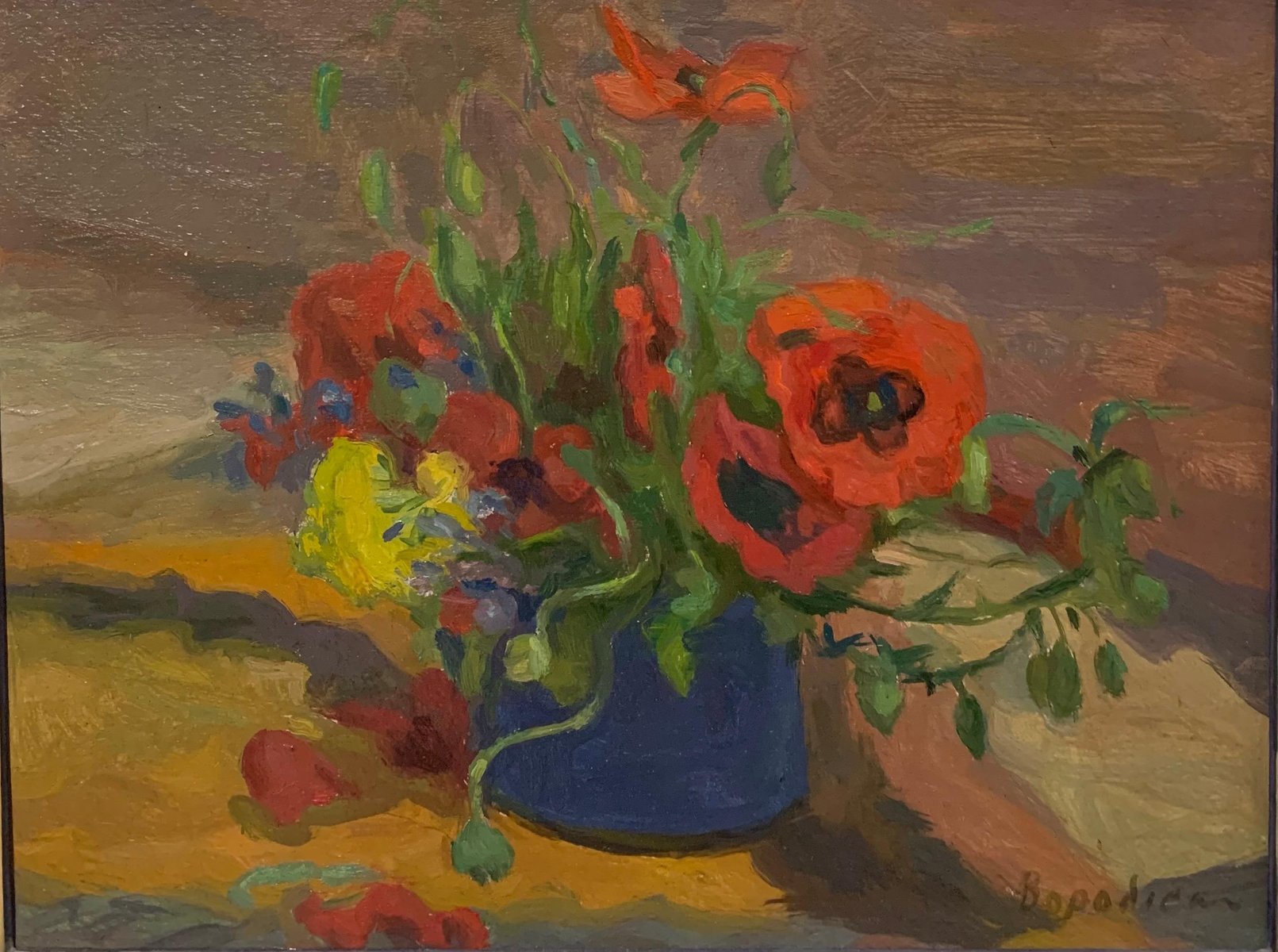 Nadezhda Vorobieva, Poppies, 1960