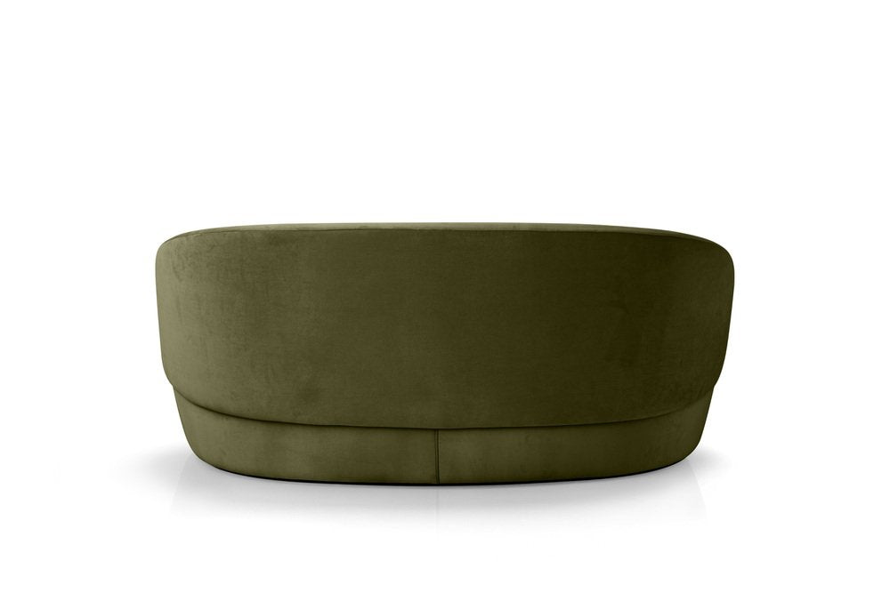 Naïve 2-Seater Sofa in Green Velour by etc.etc. for Emko