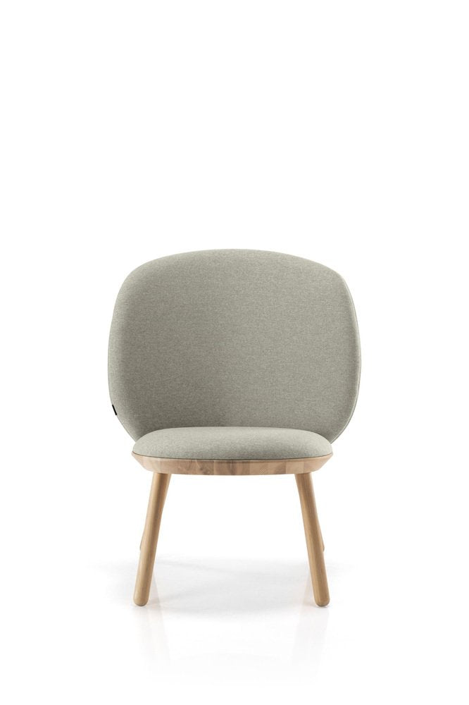 Naïve Low Chair in Beige Delius Gavi by etc.etc. for Emko