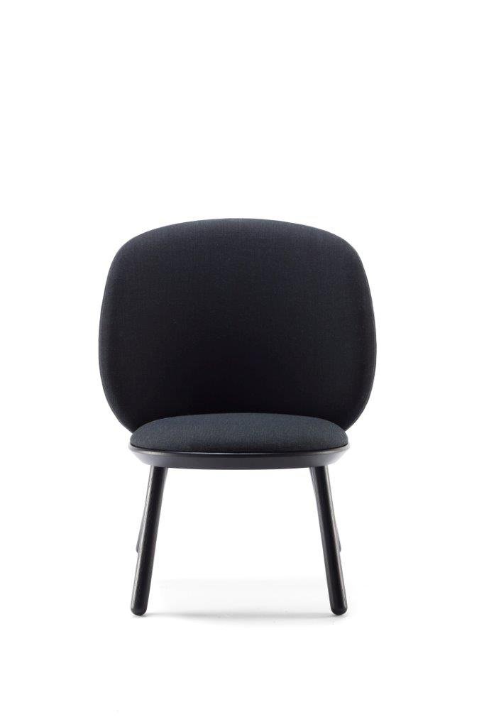 Naïve Low Chair in Black by etc.etc. for Emko