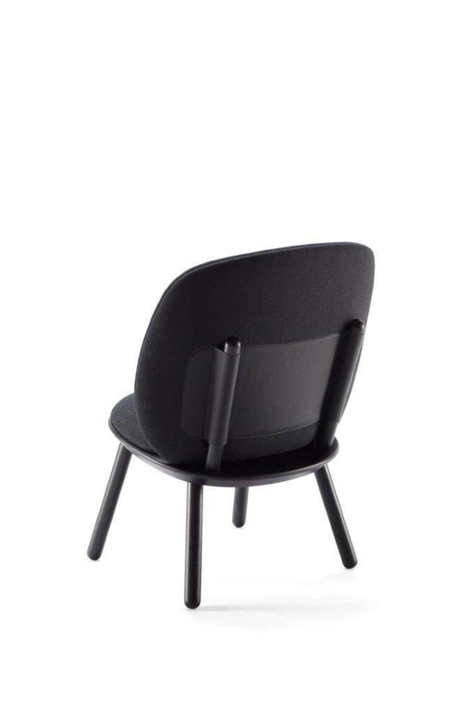 Naïve Low Chair in Black by etc.etc. for Emko