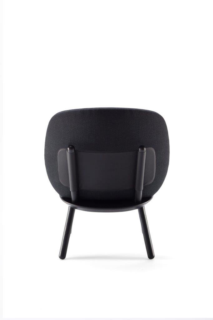 Naïve Low Chair in Black by etc.etc. for Emko